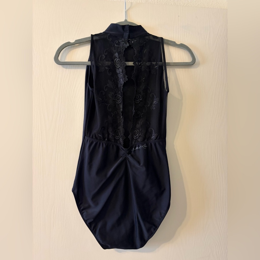 Ballet Rosa embroidered back leotard